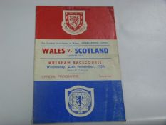 Wales V Scotland 1959 (Under 23 & D Law)