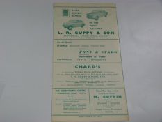 Yeovil Town V Wisbech Town 1961