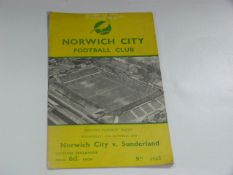 Norwich City V Sunderland 1956 (L. Shackleton & First floodlights)