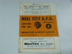 Hull City V Brighton & Hove Albion 1959