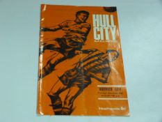 Hull City V Norwich City 1966