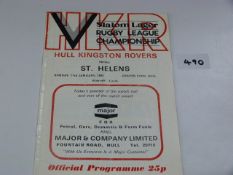 H.K.R v St Helens 1981