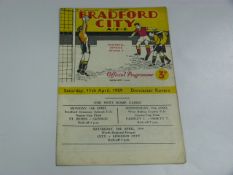 Bradford City V Doncaster 1959