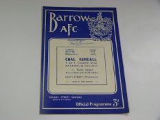 Barrow V Southport 1955