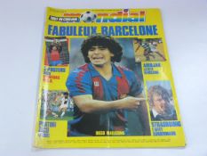 Barcelona Magazine with Maradona