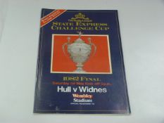 Hull v Widnes 1982