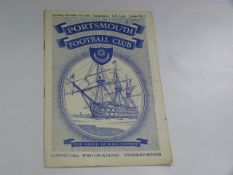 Portsmouth V Southampton 1960