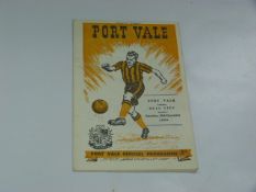 Port Vale V Hull City 1960