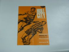 Hull City V Huddersfield Town 1966