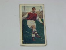 Arsenal Signed Cigarette Card - Derek Tapscott