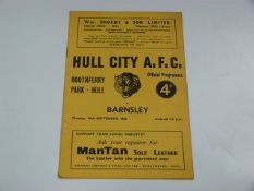 Hull City V Barnsley 1960