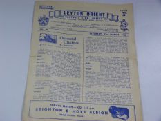 L Orient V Brighton 1956