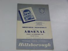 Sheffield Wednesday V Arsenal 1960