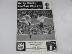 Derby County V Hull City 1969