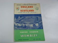 England V Scotland 1959 (Bobby Charlton 21 Years Old)