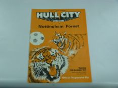 Hull City V Nottingham Forest 1974