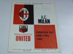 A.C Milan vs Manchester United - European Cup Semi Final 1969