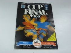 Everton V Manchester United 1985