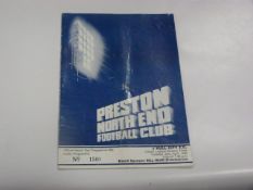 Preston North End V Hull City 1985