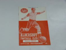 Aldershot V Crewe Alex 1960