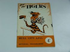 Hull City V Carlisle United 1957