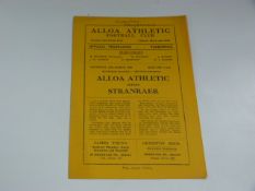Alloa Athletic 1960