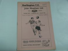 Darlington Town V Carlisle Utd 1961