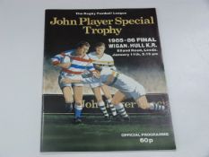 Wigan v H.K.R 1985-86 John Player Final