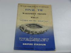Wakefield V Wigan 1963