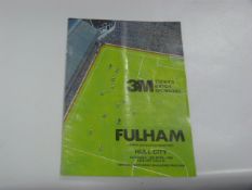 Fulham V Hull City 1986