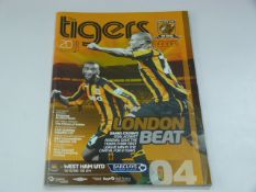 Hull City v West Ham 2008