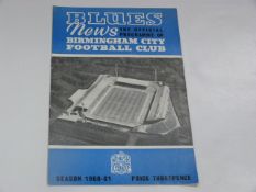 Birmingham City V W.B.A 1960