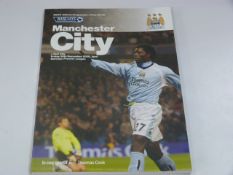 Manchester City v Hull City 2008