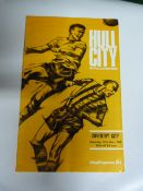 Hull City V Coventry City 1966
