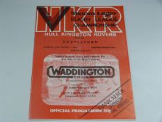 H.K.R v Castleford 1983