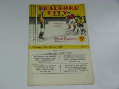 Bradford City V Bury 1959