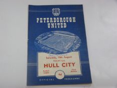Peterborough Utd V Hull City 1961