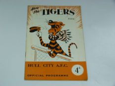 Hull City V Accrington 1956