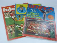3 Benfica Magazines from Portugal