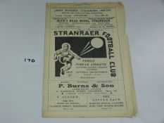 Stranraer F.C 1960