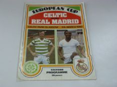 Celtic v Real Madrid 1980 European Cup