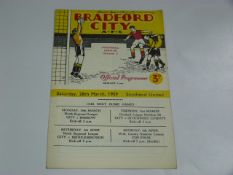 Bradford City V Southend United 1959