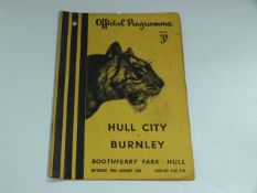 Hull City V Burnley