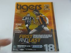Hull City v Newcastle United 2009