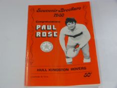 Paul Rose Souvenir 1980