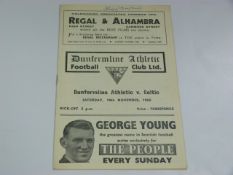 Dunfermline Athletic F.C 1960