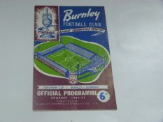 Burnley V Hamburg 1960 (European Cup 1/4 Final)