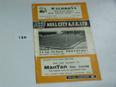 Hull City V Southport 1966 (5th Round FA Cup)