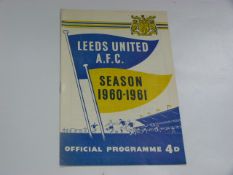 Leeds United V Luton Town 1960