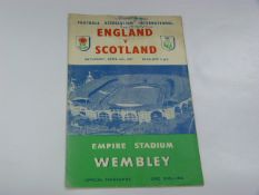 England V Scotland 1957 (Finney, Edwards, Mathews)